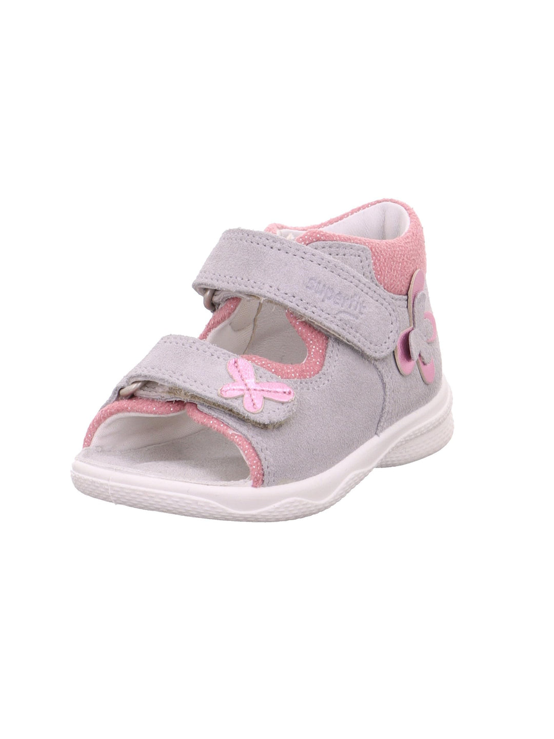 Superfit Mädchen Polly Sandale 18 EU Grau 2500, 18 EU Grau 2500
