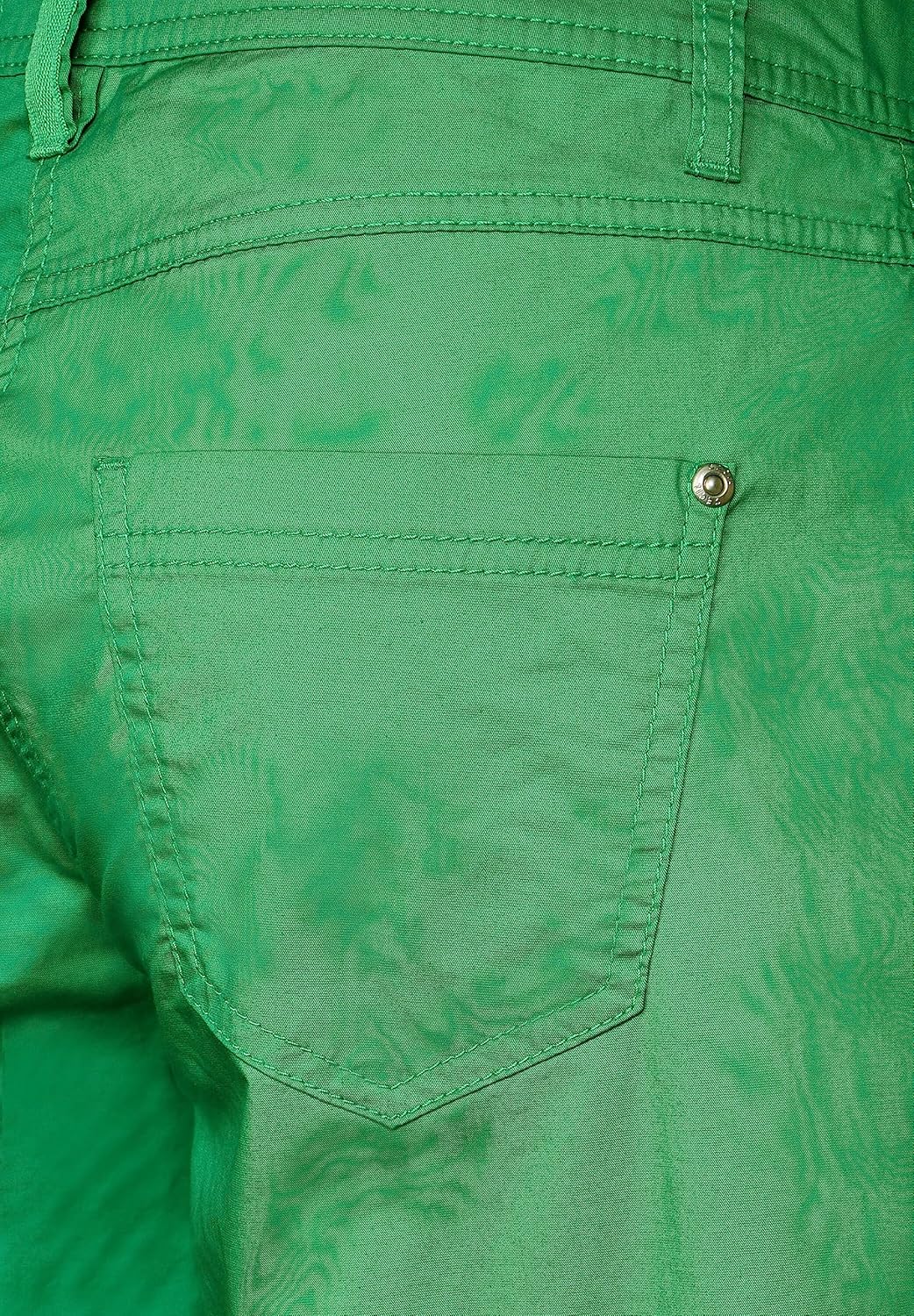 Cecil Damen Baumwollshorts 34W Fresh Green, 34W Fresh Green