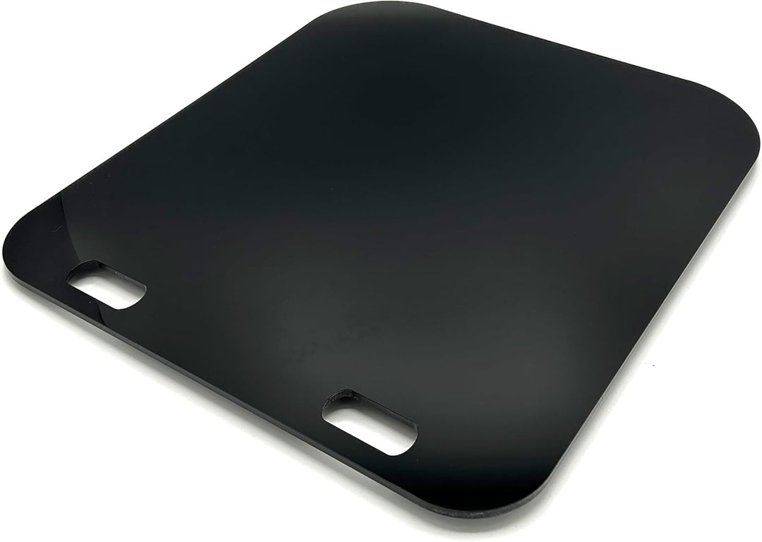 Gleitbrett aus Acryl für Tefal Heissluftfritteuse Easy Fry Grill & Steam | schwarz | 32x32cm | hochw
