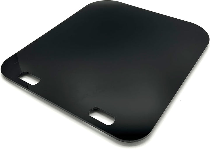 Gleitbrett aus Acryl für Tefal Heissluftfritteuse Easy Fry Grill & Steam | schwarz | 32x32cm | hochw