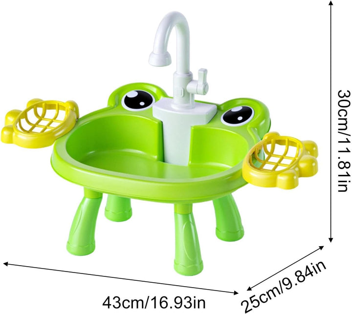 Spielspüle - Realistisch Elektrisch Interaktiv,Kinder Spüle Mit Realistischem Fliessendem Wasser,für