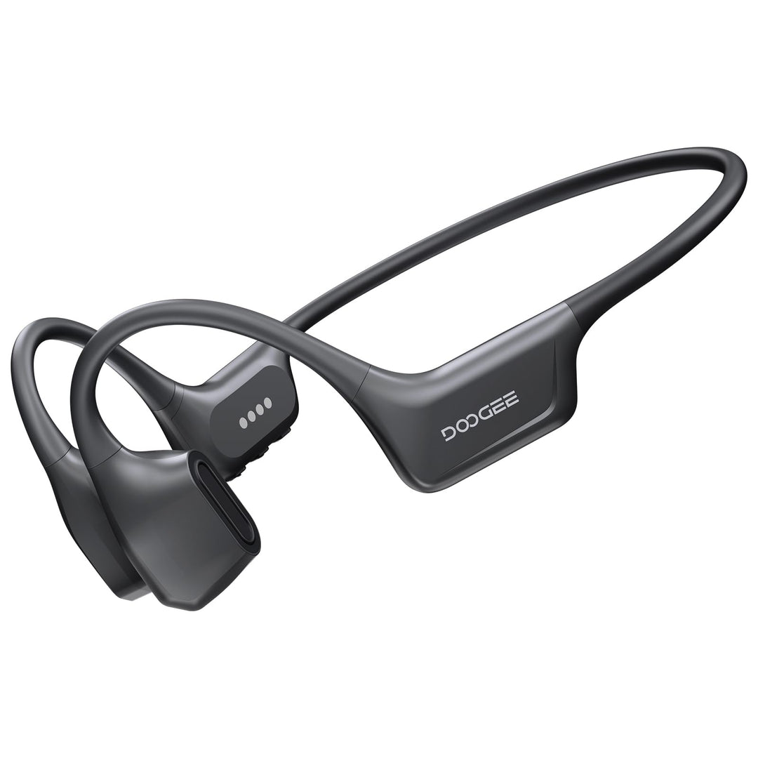 Knochenschall Kopfhörer, Open Ear Kopfhörer BT 5.4 mit 8 Std Spielzeit, IP68 wasserdichte Kopfhörer