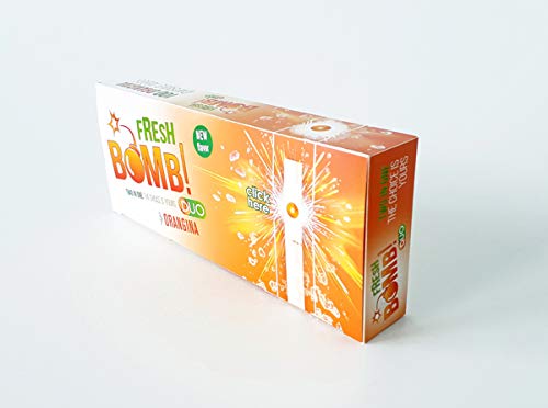 Fresh Bomb Orangina Click Hülsen mit Aromakapsel 25 Boxen (2500 Hülsen)