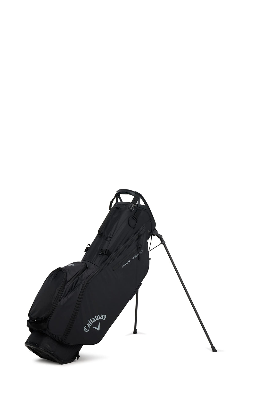 Callaway Golf Hyperlite Zero Standtasche Doppelriemen Schwarz 2023, Doppelriemen Schwarz 2023