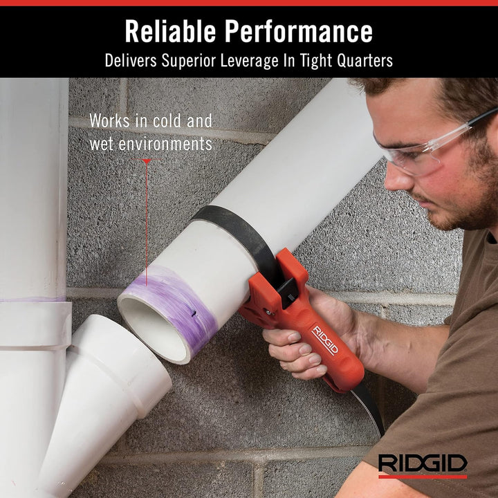 RIDGID 42478 STRAPLOCK Rohrmontagehilfe, 3" bis 8" Bandschlüssel, Rohrgriff Single, Single