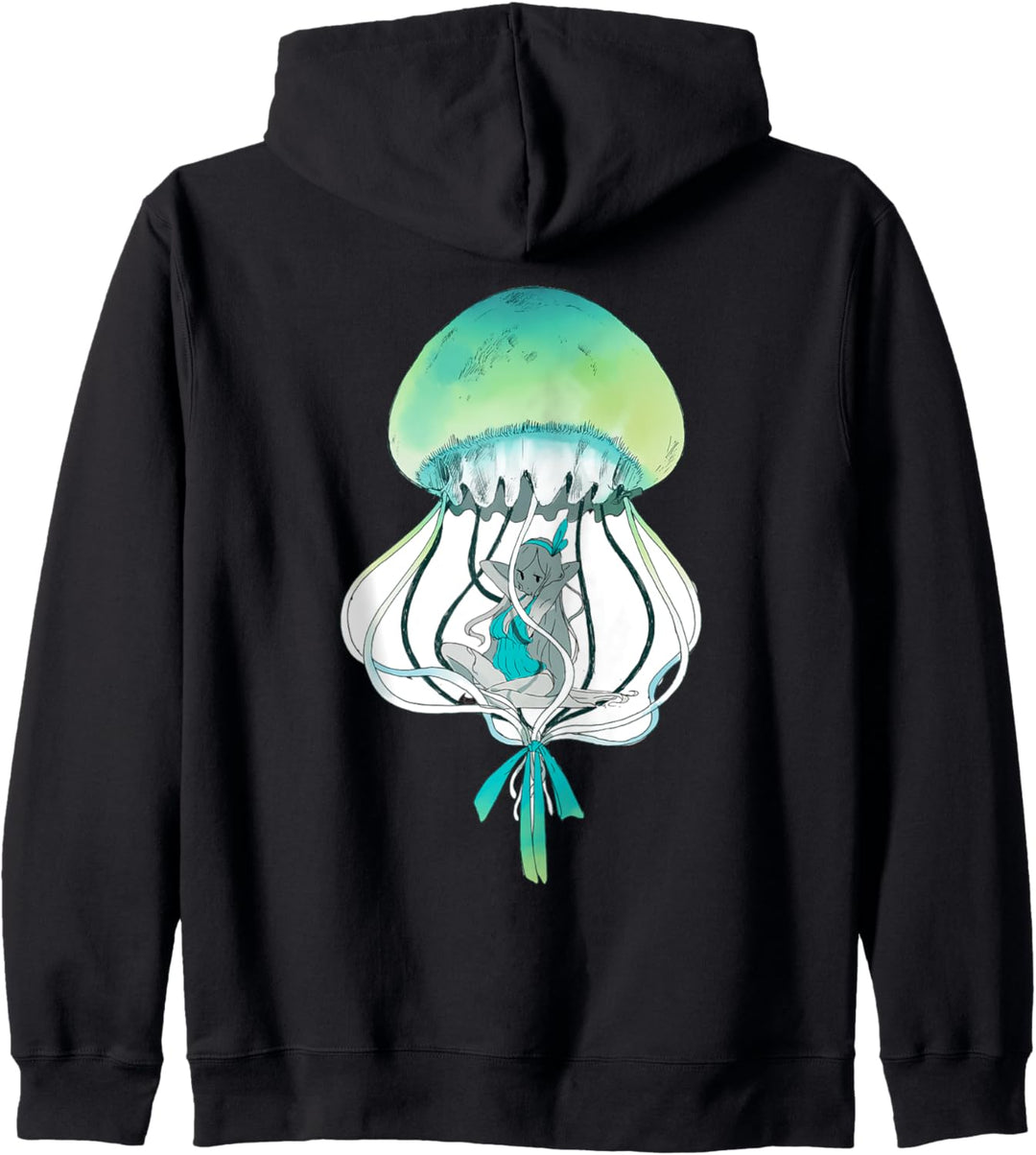IID-T-0001-kurage Kapuzenjacke