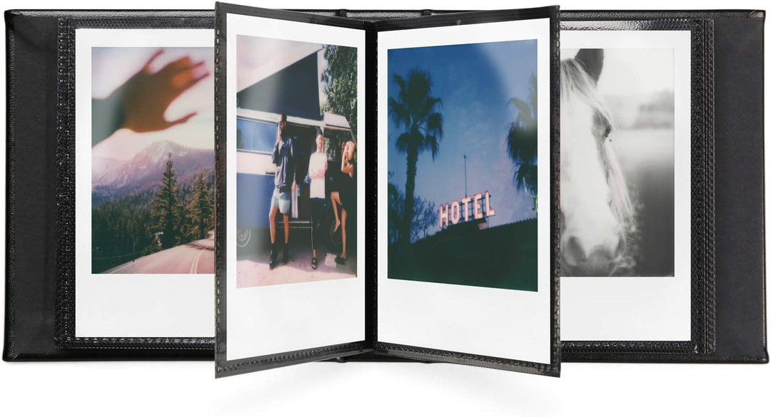 Polaroid Now+ Gen 2 Sofortbildkamera - Weiss, Keine Filme & Fotoalbum - Klein Bundle mit Fotoalbum,