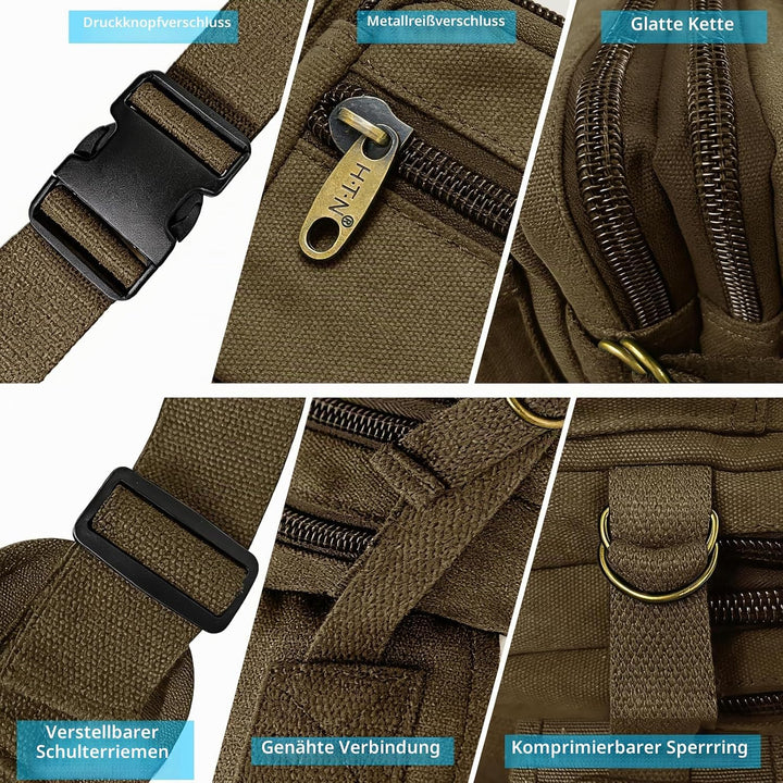 Bauchtasche Grosse Kapazität für Herren Damen, SUNSEATON Gürteltasche,Multifunktionale Sport Hüfttas