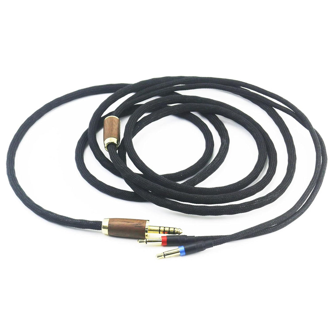4,4 mm symmetrisches Stecker 6N OCC Kupferkabel 4,4 mm symmetrisches Kabel kompatibel mit Denon AH-D