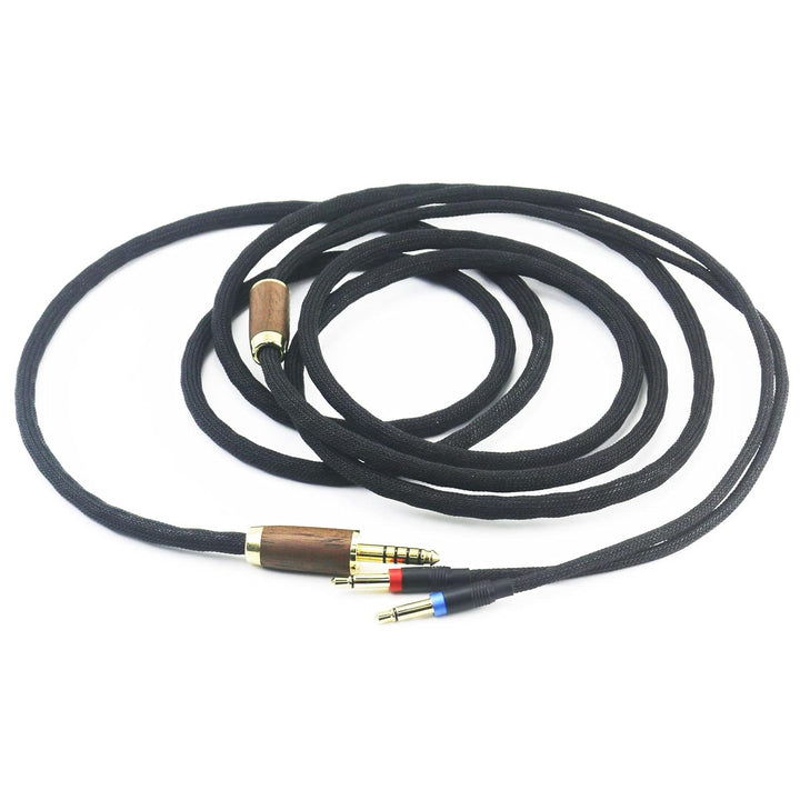 4,4 mm symmetrisches Stecker 6N OCC Kupferkabel 4,4 mm symmetrisches Kabel kompatibel mit Denon AH-D