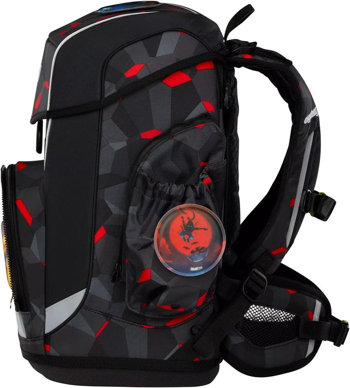 ergobag cubo Light Set ergonomischer Schulanzen, extra leicht, Set 6-teilig, 780 g Einheitsgrösse Ta