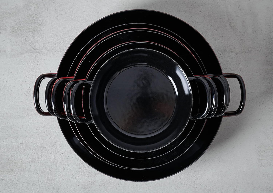 Riess, 0600-022, Schlemmerpfanne Ø 20cm, Classic, SCHWARZEMAILLE, Schwarz, Vol. (rec.): 0,6 Liter, M