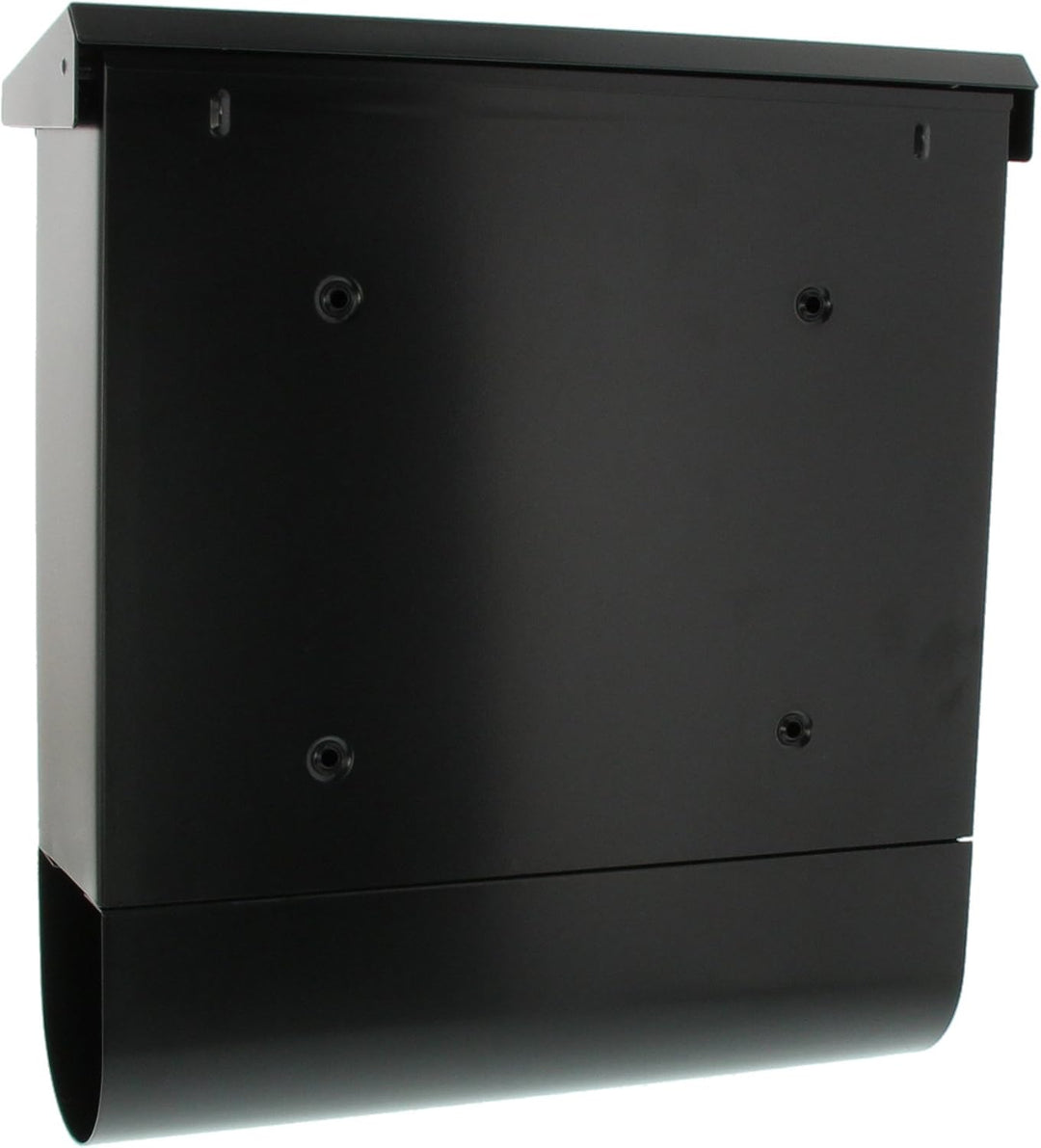 Burg-Wächter Briefkasten mit Zeitungsfach und Namensschild, Verzinkter Stahl & Edelstahl, Einwurf-Fo