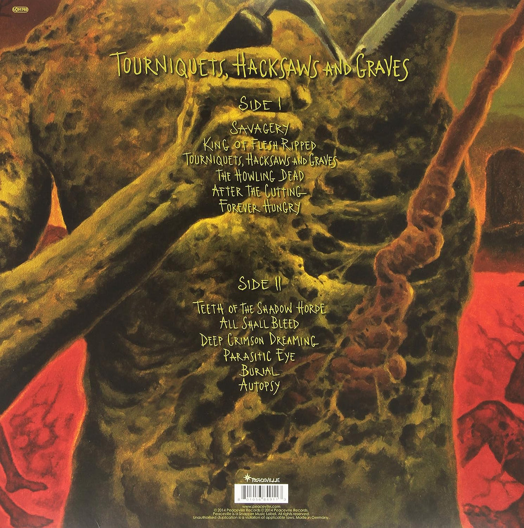 Tourniquets,Hacksaws and Graves, Vinyl