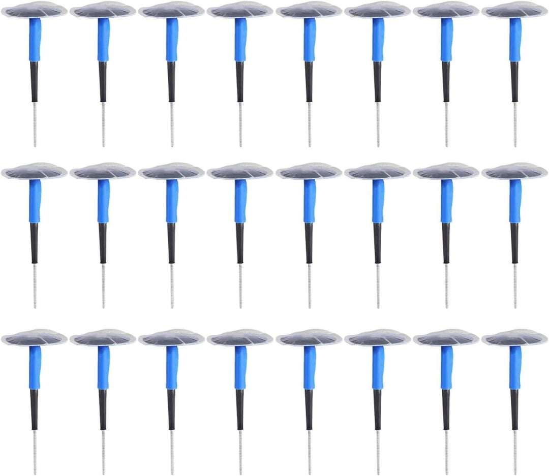 BEEK UTLI Plug Patch Gum ， Auto Motorrad Universal Tubeless Reifen Reifenpanne Reparatur Pilz （24 St