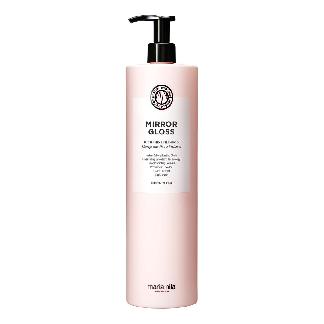 Maria Nila Mirror Gloss Professinelle Pflegeserie Shampoo & Conditioner Set Shampoo 1 l (1er Pack),
