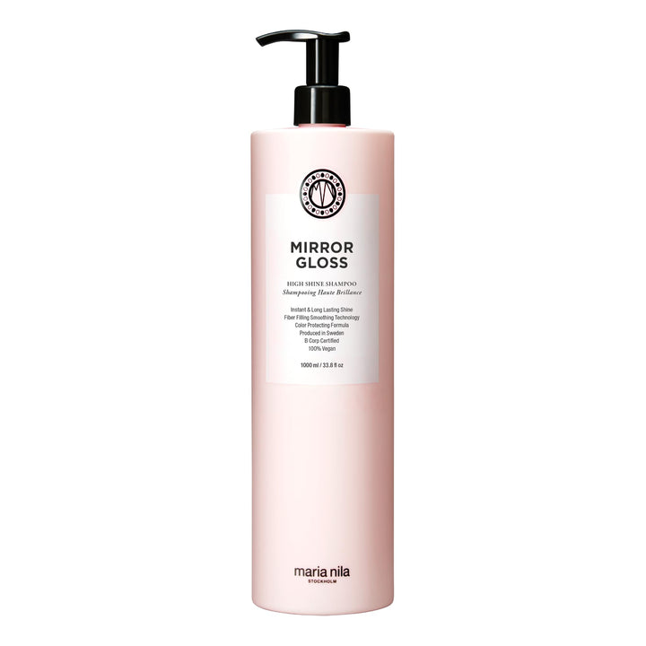 Maria Nila Mirror Gloss Professinelle Pflegeserie Shampoo & Conditioner Set Shampoo 1 l (1er Pack),