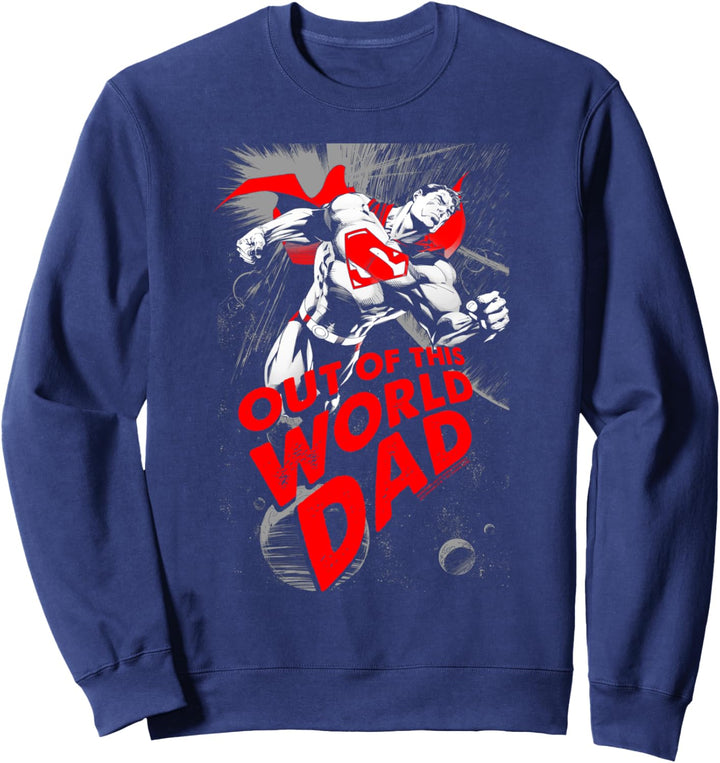 Superman Out of This World Dad Sweatshirt