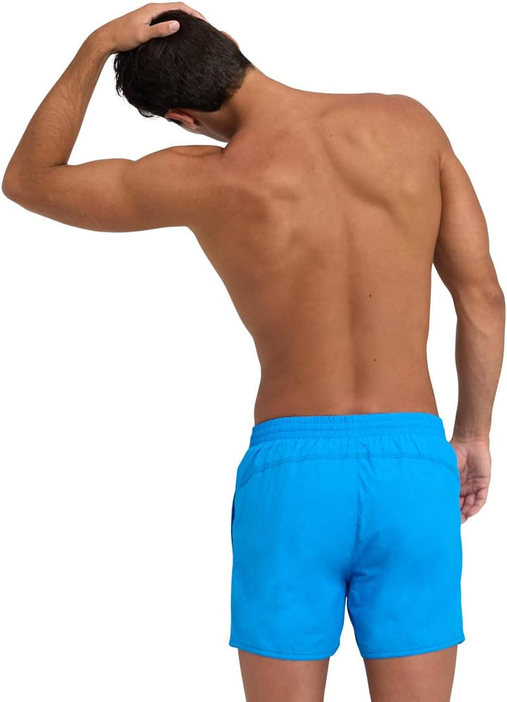 Arena Herren Bywayx R Swim Trunks S Turquoise-dark Olive, S Turquoise-dark Olive