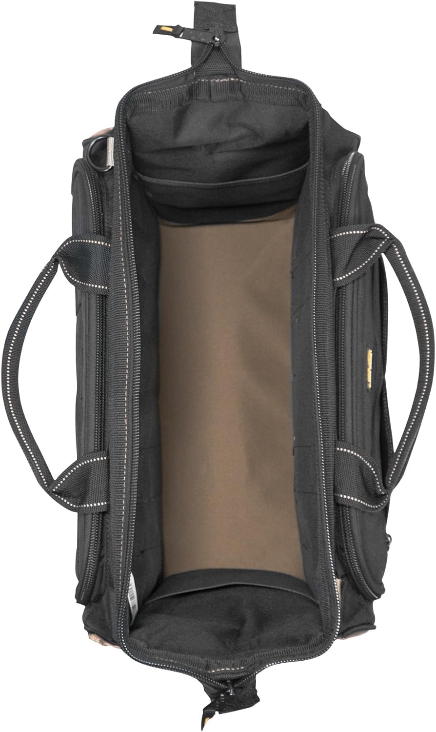 Custom LeatherCraft 1539 Werkzeugtasche mit 50 Fächern und Innentaschen Multi-Compartment 50 Pocket