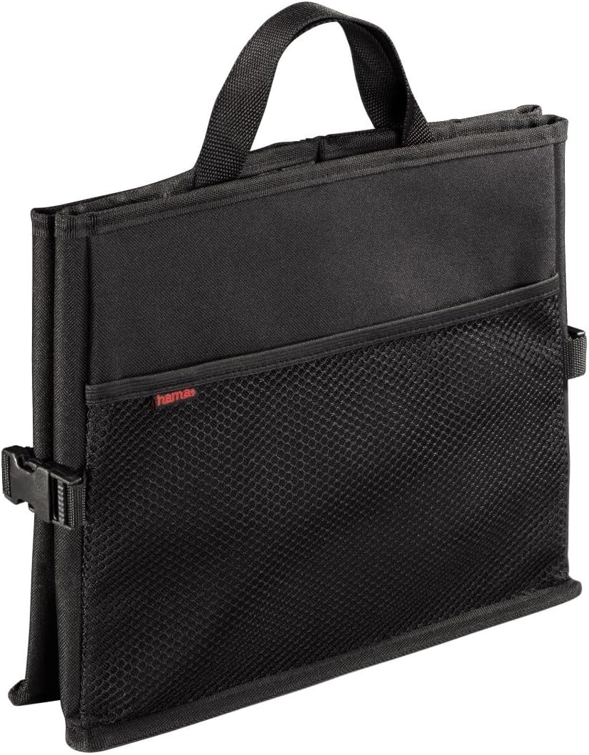 Hama Auto-Kofferraumtasche mit Klettbefestigung, faltbar, klein (37 x 29 x 25 cm) schwarz, klein