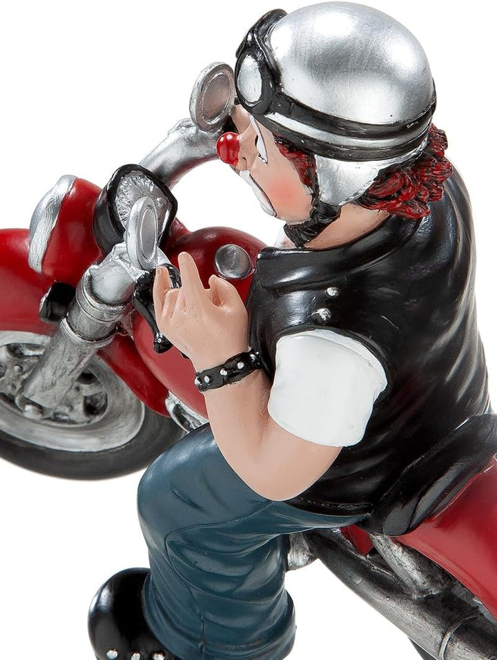Gildeclown Biker - Geschenke für Männer - Motorradfahrer Glücksbringer 11 cm 03 Gildeclown - Heavy B