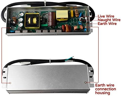 LED Trafo 12V 80W 6,7A IP67,geeignet für LED Stripes und Leuchtmittel,Upgrade Transformator Netzteil