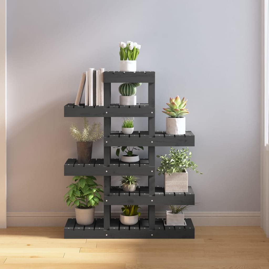 puraday Pflanzenständer Hoch Gartenregal Kräuterregal Blumentreppe Draussen Blumentreppe Outdoor Pfl