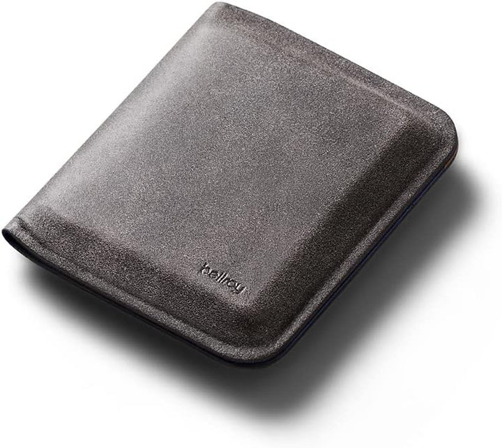 Bellroy Apex Note Sleeve – (Vorgeformte Leder-Brieftasche, RFID-Schutz) - PepperBlue, Pepperblue