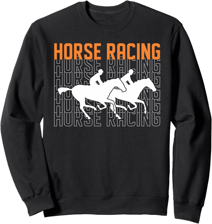 Pferderennen Pferde Reitsport Pferde Sweatshirt