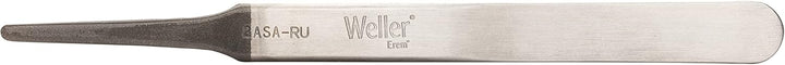Weller EREM 2ASA Präzisionspinzette Mit Flachen Abgerundeten Spitzen, 120 mm