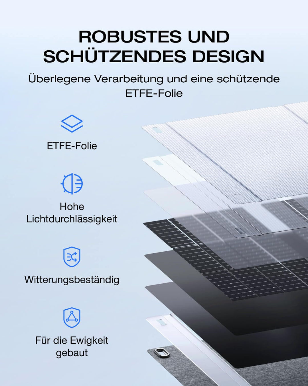 EF ECOFLOW 220W Solar Panel, Solarpanels Faltbar Solarmodul für Delta Pro/Delta Max/Delta/Delta Mini