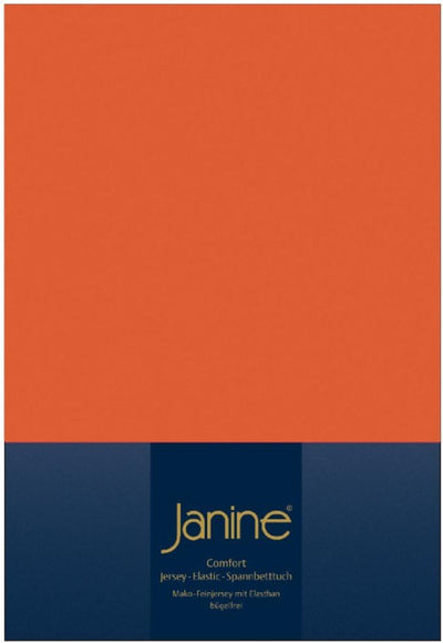 Janine Spannbettlaken Elastic-Jersey Baumwolle/Comfort Elastic 5002, Farbe:hellblau 12, Grösse:100 x