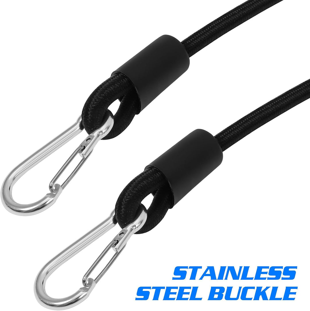 VICASKY Stepper Zugseile 1 Paar ABS und Nylon Trainingsbänder mit Griffen und doppelten Buckles für