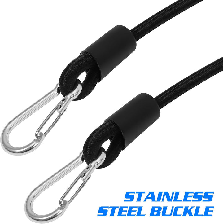 VICASKY Stepper Zugseile 1 Paar ABS und Nylon Trainingsbänder mit Griffen und doppelten Buckles für