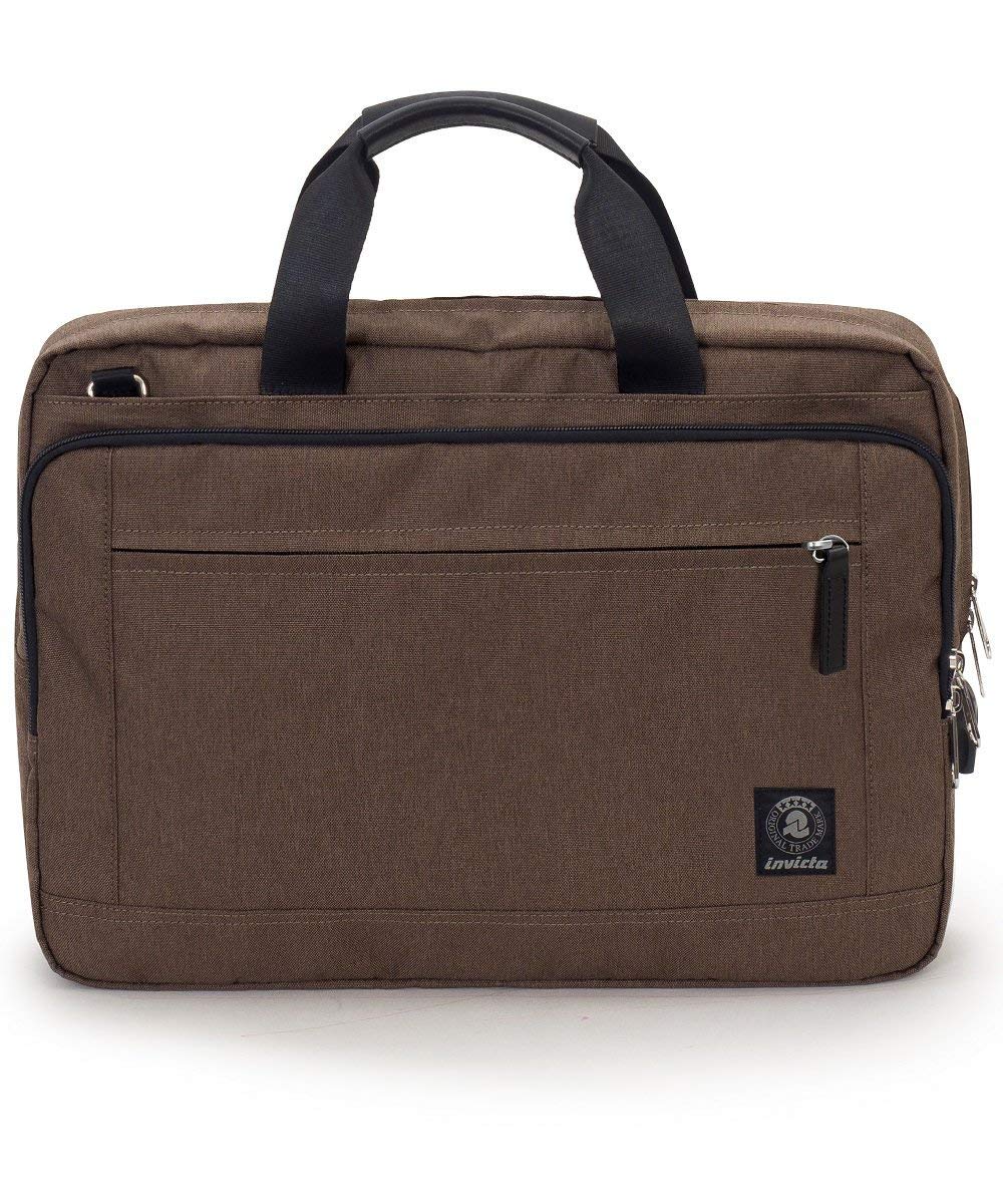 Invicta Bürotasche — Blau — Laptop hält bis zu 15.6 „— Schultergurt — Herren Damen Einheitsgrösse Br
