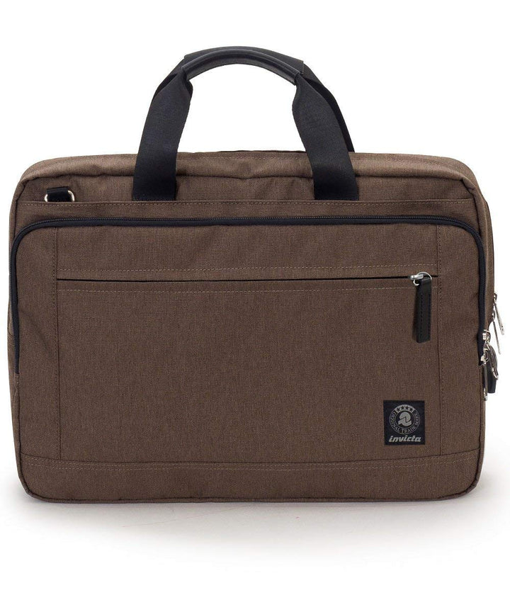 Invicta Bürotasche — Blau — Laptop hält bis zu 15.6 „— Schultergurt — Herren Damen Einheitsgrösse Br