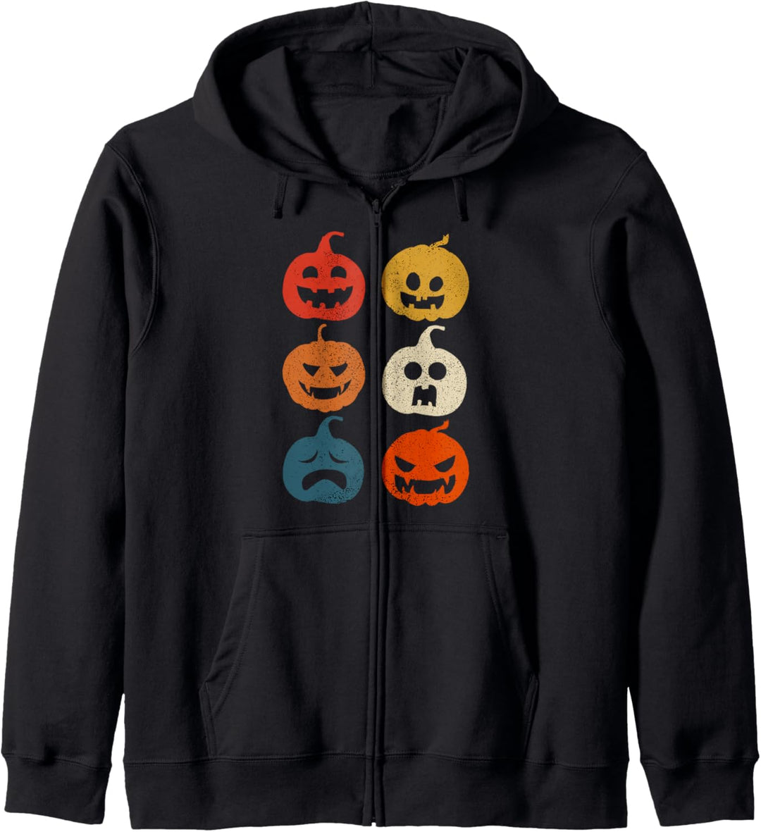 Halloween Pumpkin Vintage Kürbis Jack-O-Laterne Kapuzenjacke