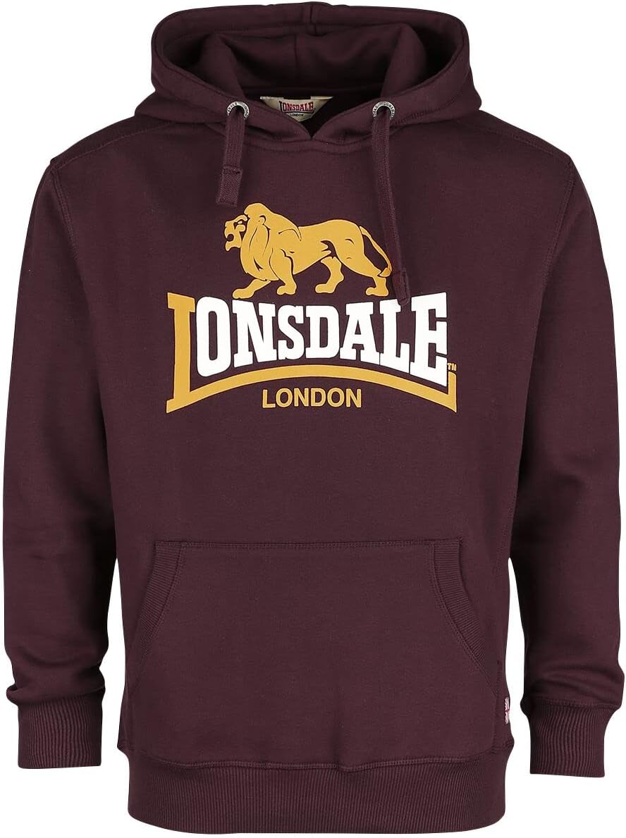 Lonsdale Herren Sleeve Hooded Sweatshirt L