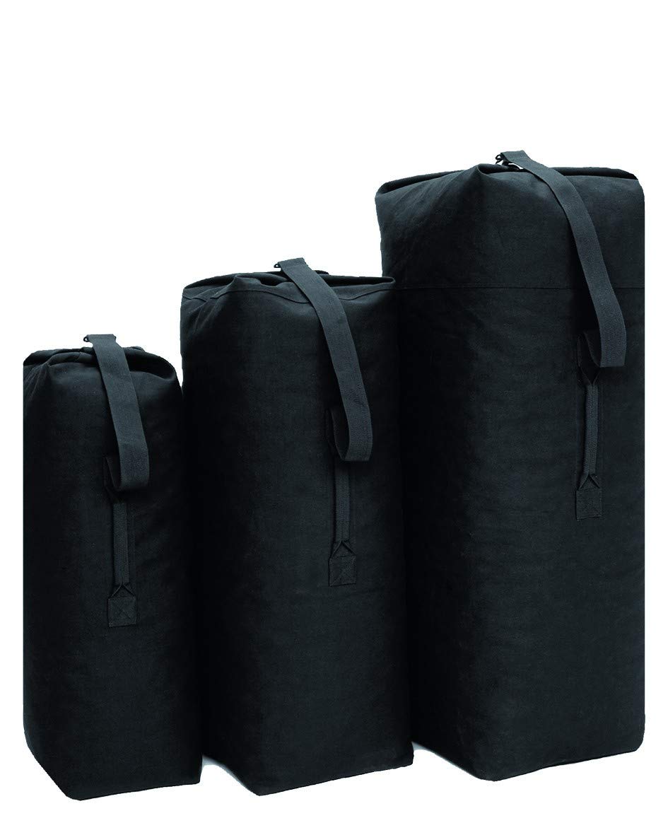 Mil-Tec Unisex – Erwachsene Seesack-13852002 Seesack, Schwarz, One Size
