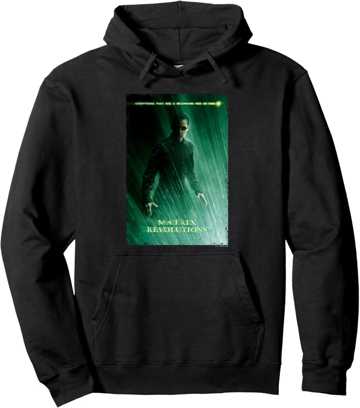 The Matrix Revolutions Neo Movie Poster Pullover Hoodie