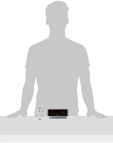 Technoline mit Qi-Ladefläche Retro WT487 Wireless Charger, Holz-Optik, 16,7 x 8,7 x 7,8 cm