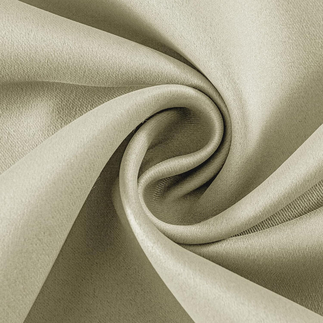 Joydeco Blickdichte Vorhänge mit Ösen Gardinen 2er Set, Verdunkelungsvorhang Thermovorhang Hitzeschu