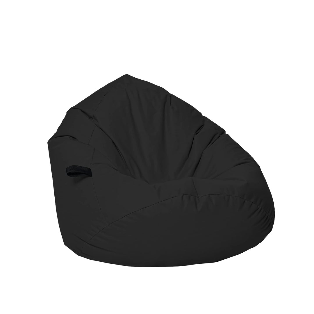 Sitzsack Tropfenform Kastanie - für Kinder &amp; Erwachsene – Indoor wie Outdoor da er Wasserfest ist– f