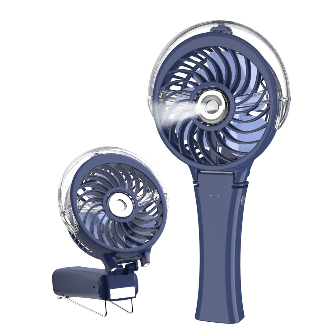 HandFan Handventilator Akku Tragbarer USB Ventilator Elektrischer 17ML Wassertank Mini Lüfter Batter