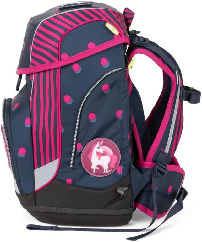 ergobag Durchläufer (Nos) Rucksack, 40x20x25 cm (B x H x T) Mehrfarbig (Shoobi Doobear), Mehrfarbig