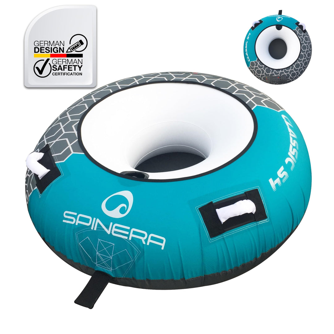 SPINERA Classic 54 Roundtube - aufblasbarer Wasserring, Wasserreifen, Towable für 1 Person