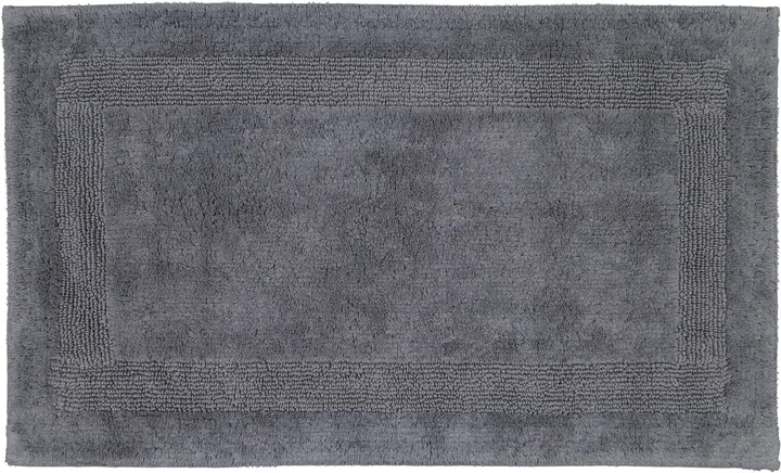 Cawö Home Badteppiche Luxus Badteppich 1000 anthrazit - 774 60x100 cm, 60x100 cm
