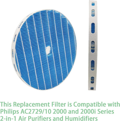 FY2425 Ersatz Filter für Philips AC2729/10 Series 2000 und 2000i 2-in-1 Luftreiniger und Luftbefeuch