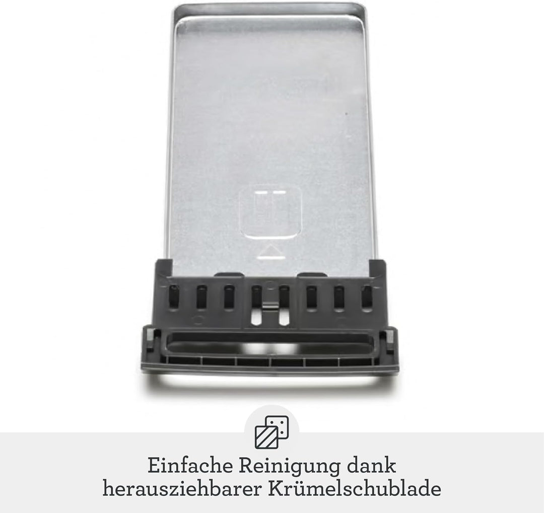 Sage - The 'A Bit More' Toaster - Toastschlitze für 2 Scheiben, Brötchenaufsatz, 4 Einstellungen, Ei